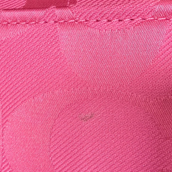 Coach Pink Signature C Nylon Crossbody Bag Rare Clear Daisy Flower Charm Hangtag - Picture 12 of 16